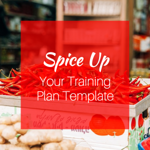 Spice Up Your Training Plan Template