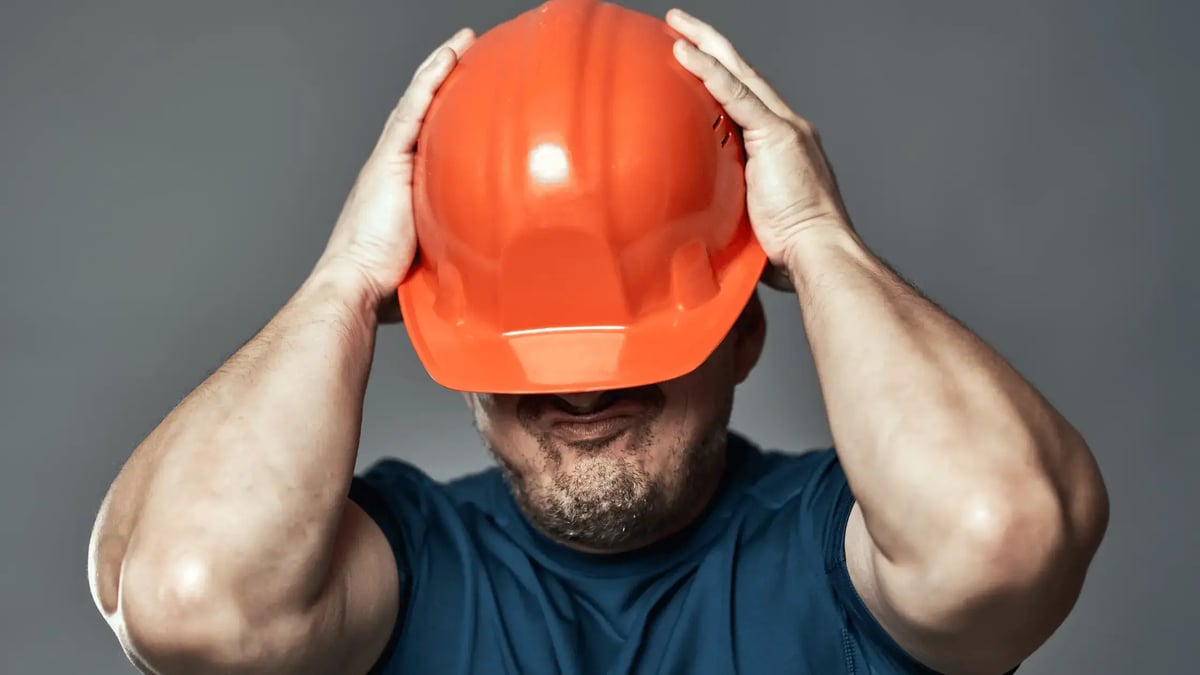 employee overly stressed at work