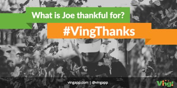 What Our Ving Sales Account Executive Is Thankful For