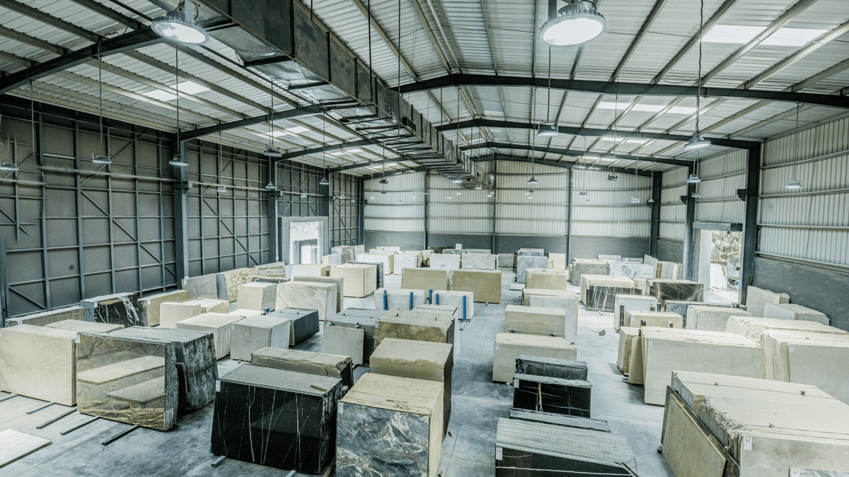 stone manufacturing warehouse