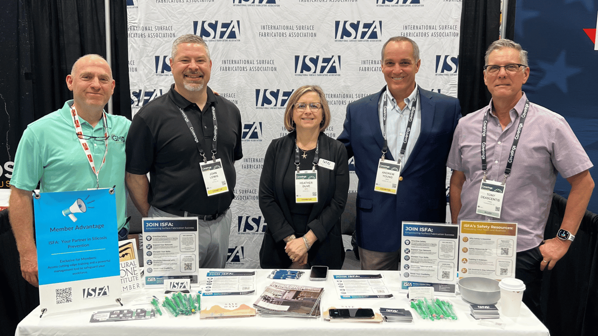 team at ISFA conference