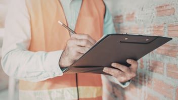 manager reviewing osha report