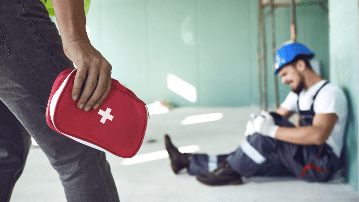 employee injured at the worksite
