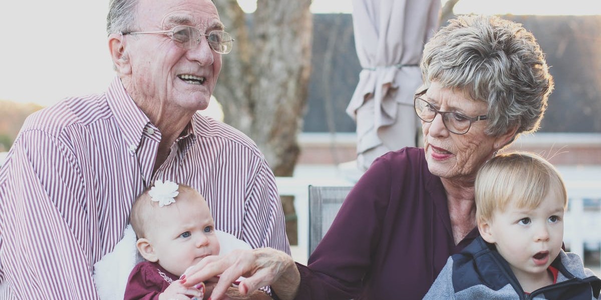 grandparents with babies - personality differences between generations - october 2018
