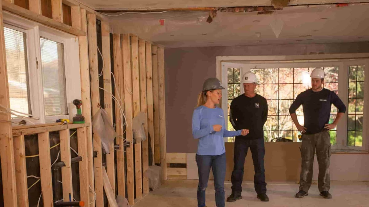the holmes group on the construction site