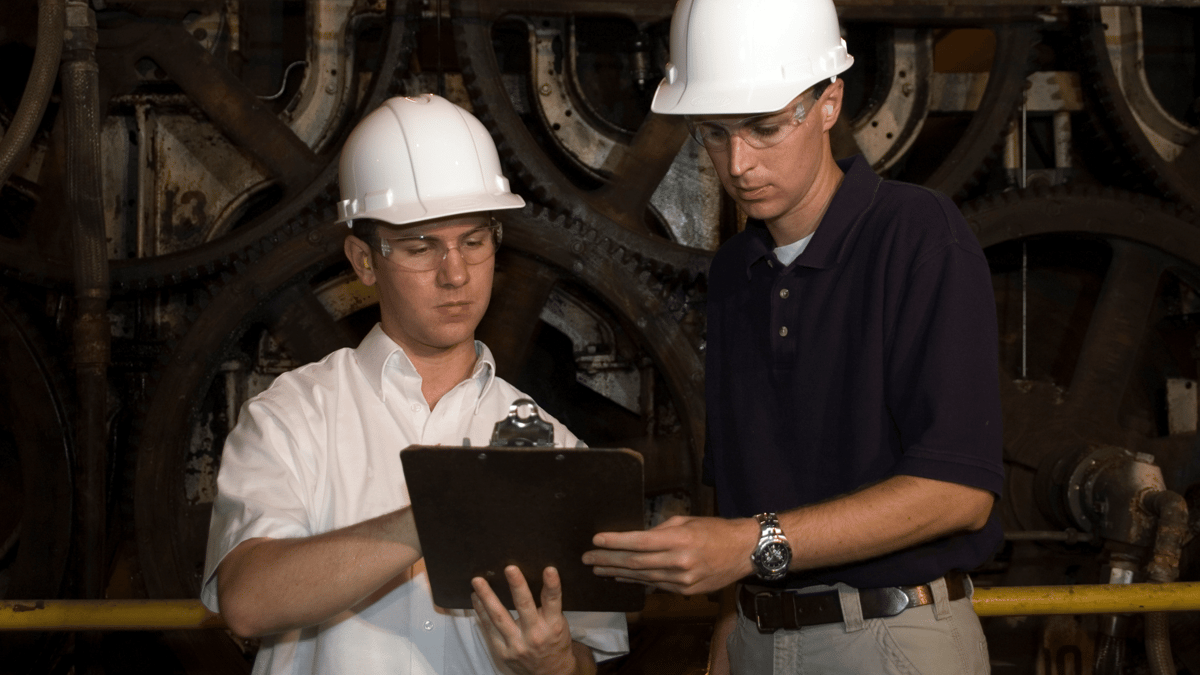 osha worker and inspection