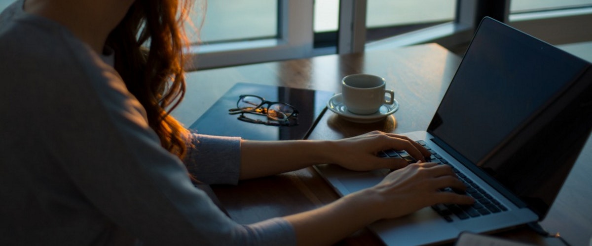 woman working at her computer - blog image